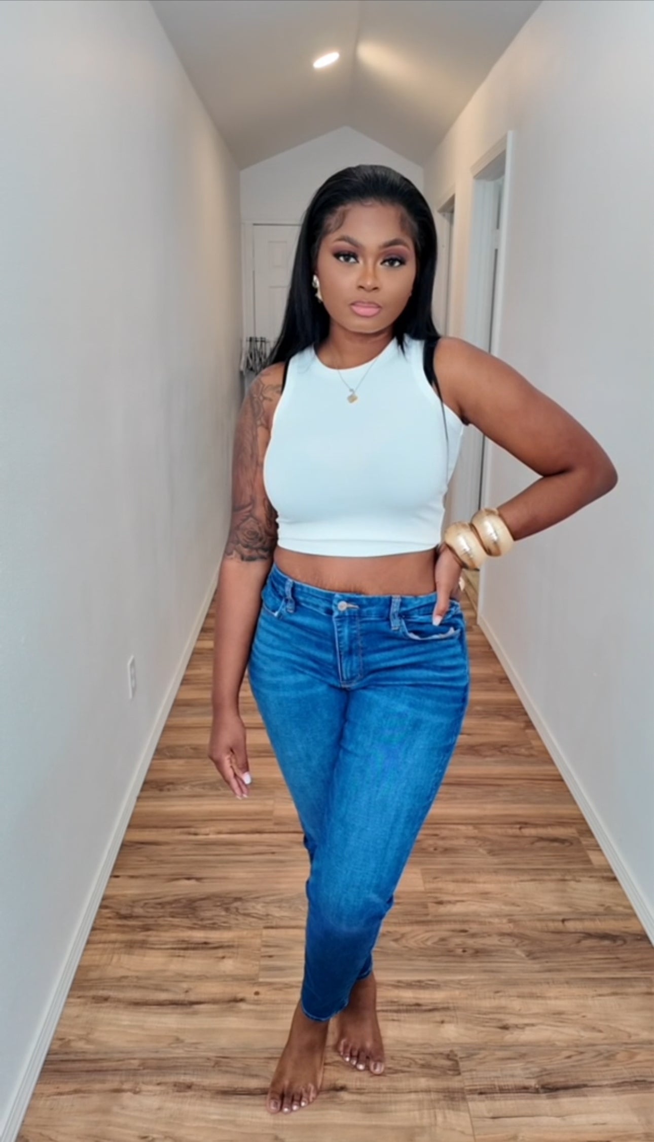 Women’s AMERICAN EAGLE Next Level Stretch Curvy High Rise Jegging Skinny Jeans SZ 12