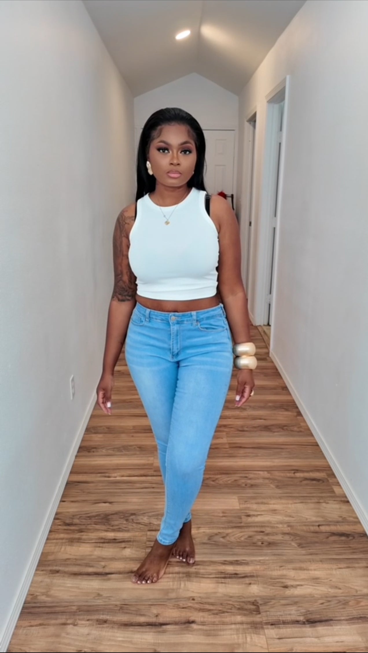 Women’s SZ 13/31 WAX JEANS Light Wash Skinny Jeans